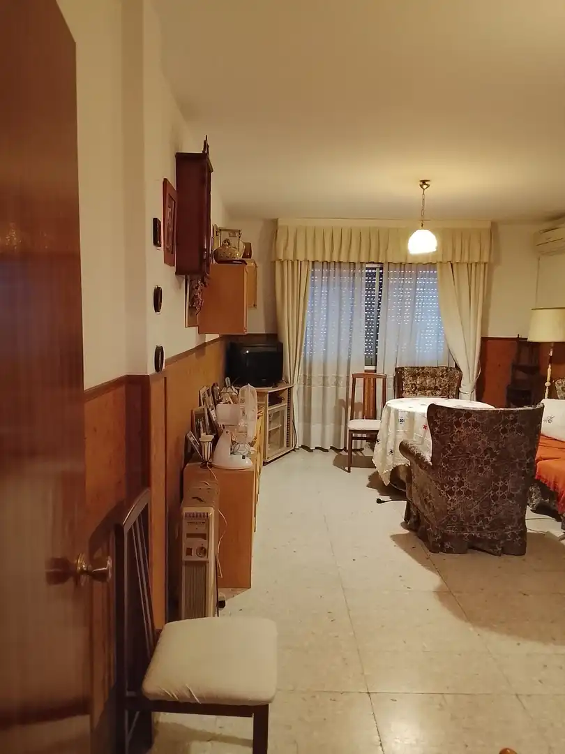Sala d'estar de Pis en venda en Madrigal de la Vera amb Aire condicionat i Traster