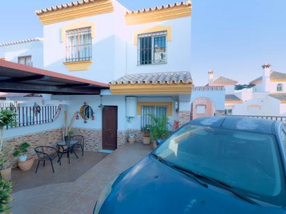 Exterior view of Single-family semi-detached for sale in Vélez-Málaga  with Air Conditioner and Swimming Pool