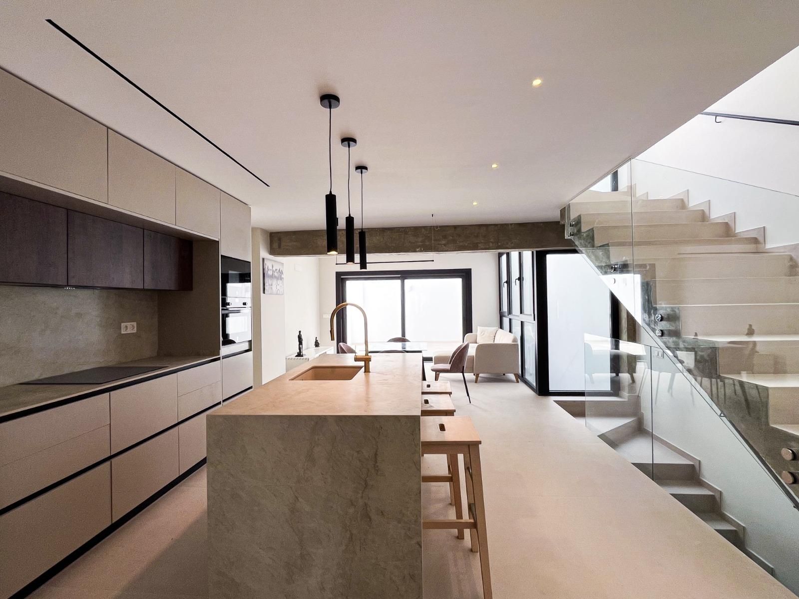 Cuina de Casa o xalet en venda en Málaga Capital amb Terrassa