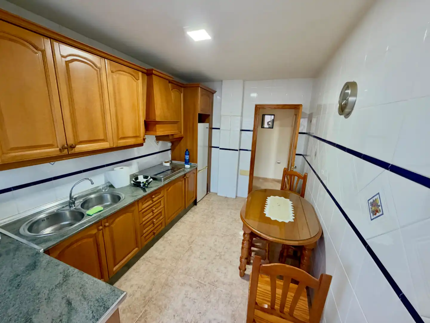 Kitchen of Flat for rent in Berja  with Air Conditioner, Heating and Furnished