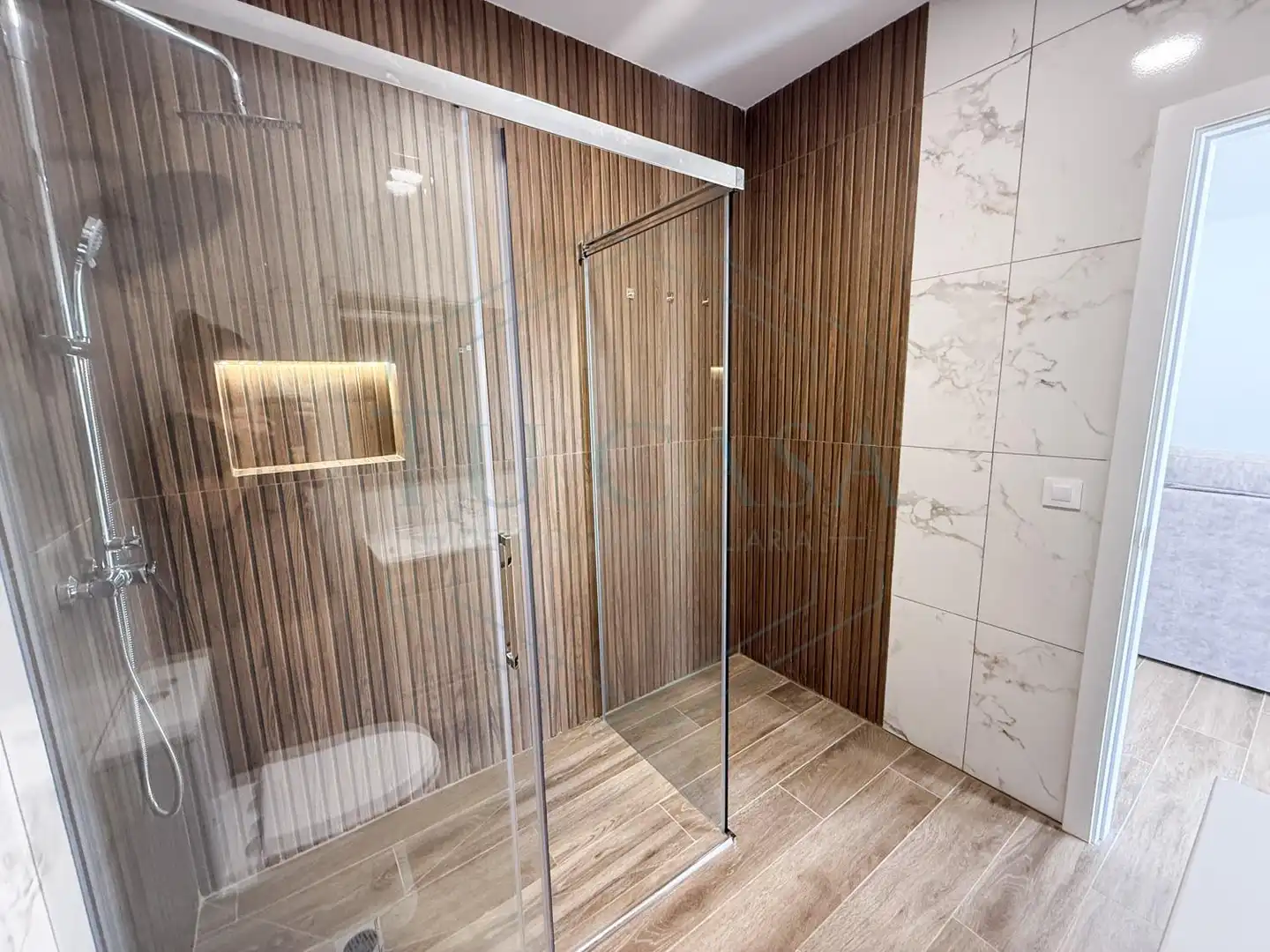 Baño de Apartamento de alquiler en Chiclana de la Frontera con Aire acondicionado y Amueblado