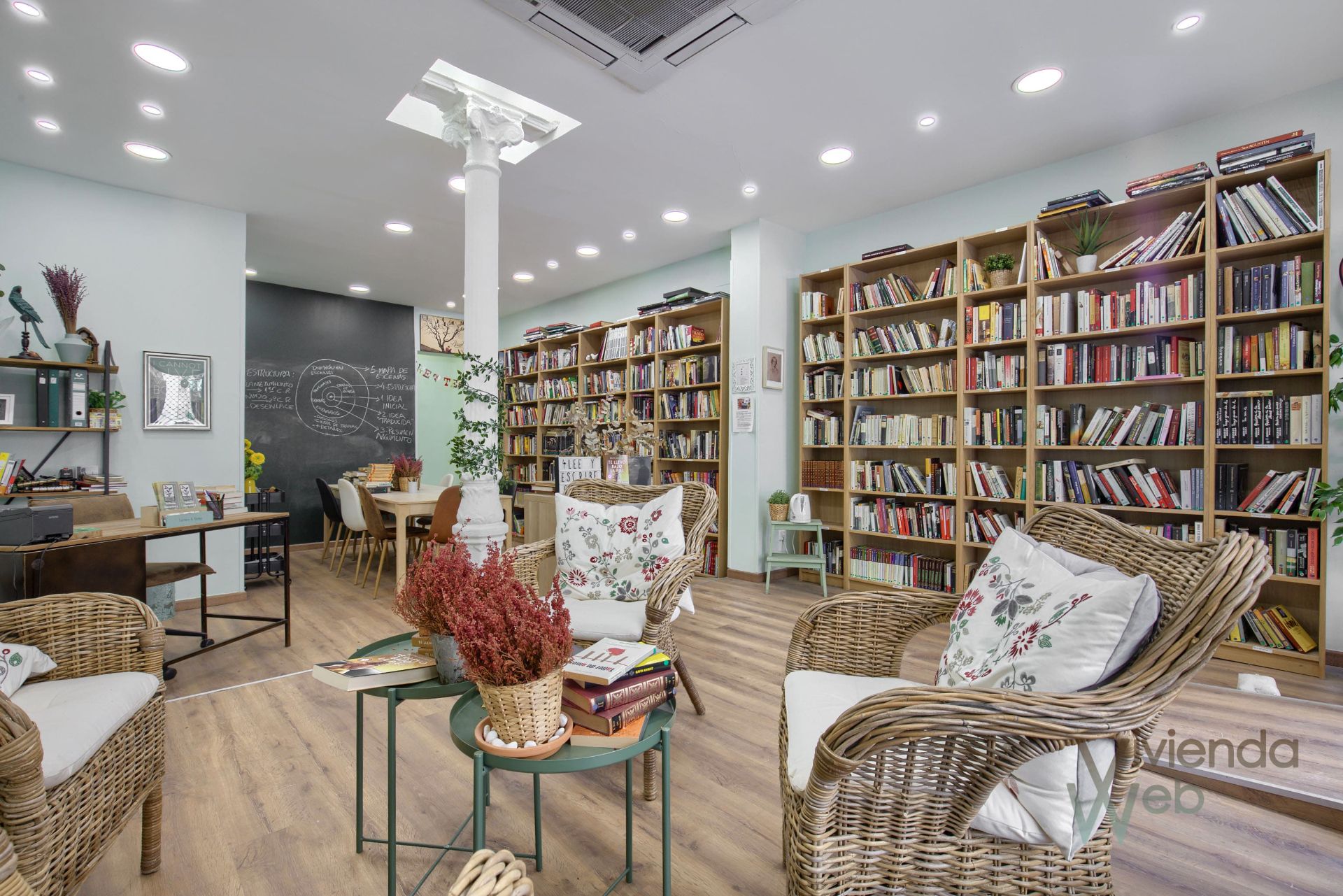 Sala d'estar de Local en venda en  Madrid Capital amb Aire condicionat