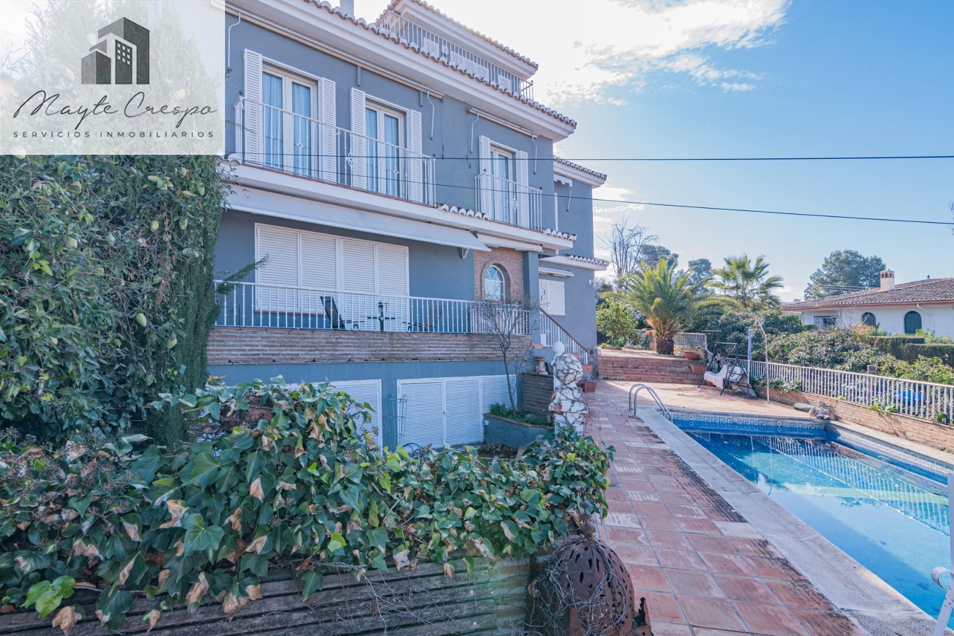 Exterior view of House or chalet for sale in Monachil  with Air Conditioner, Heating and Private garden