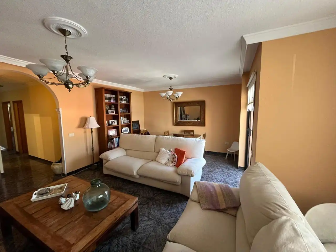Sala de estar de Piso en venta en Los Realejos con Terraza y Balcón
