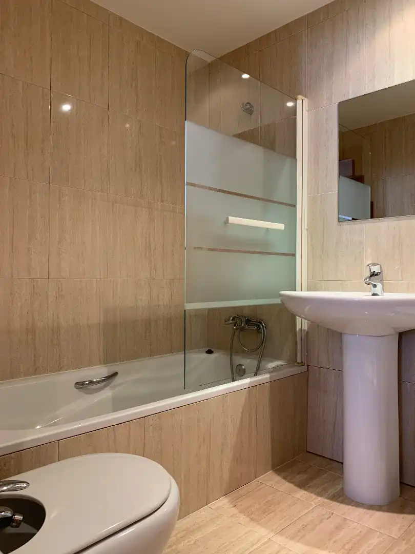 Bathroom of Flat for sale in Cedeira  with Heating, Parquet flooring and Storage room