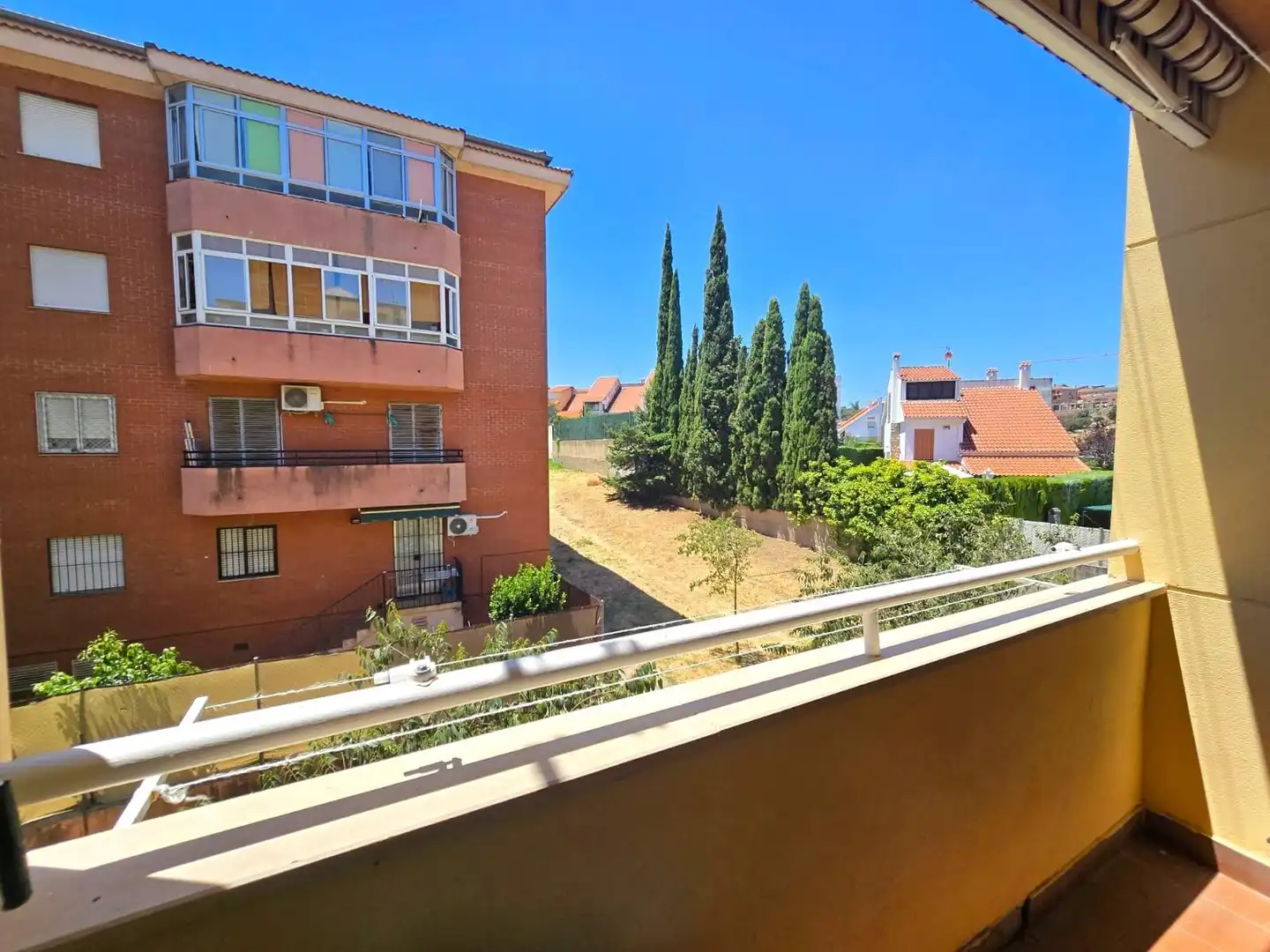 Terraza de Piso de alquiler en Plasencia con Aire acondicionado, Calefacción y Terraza