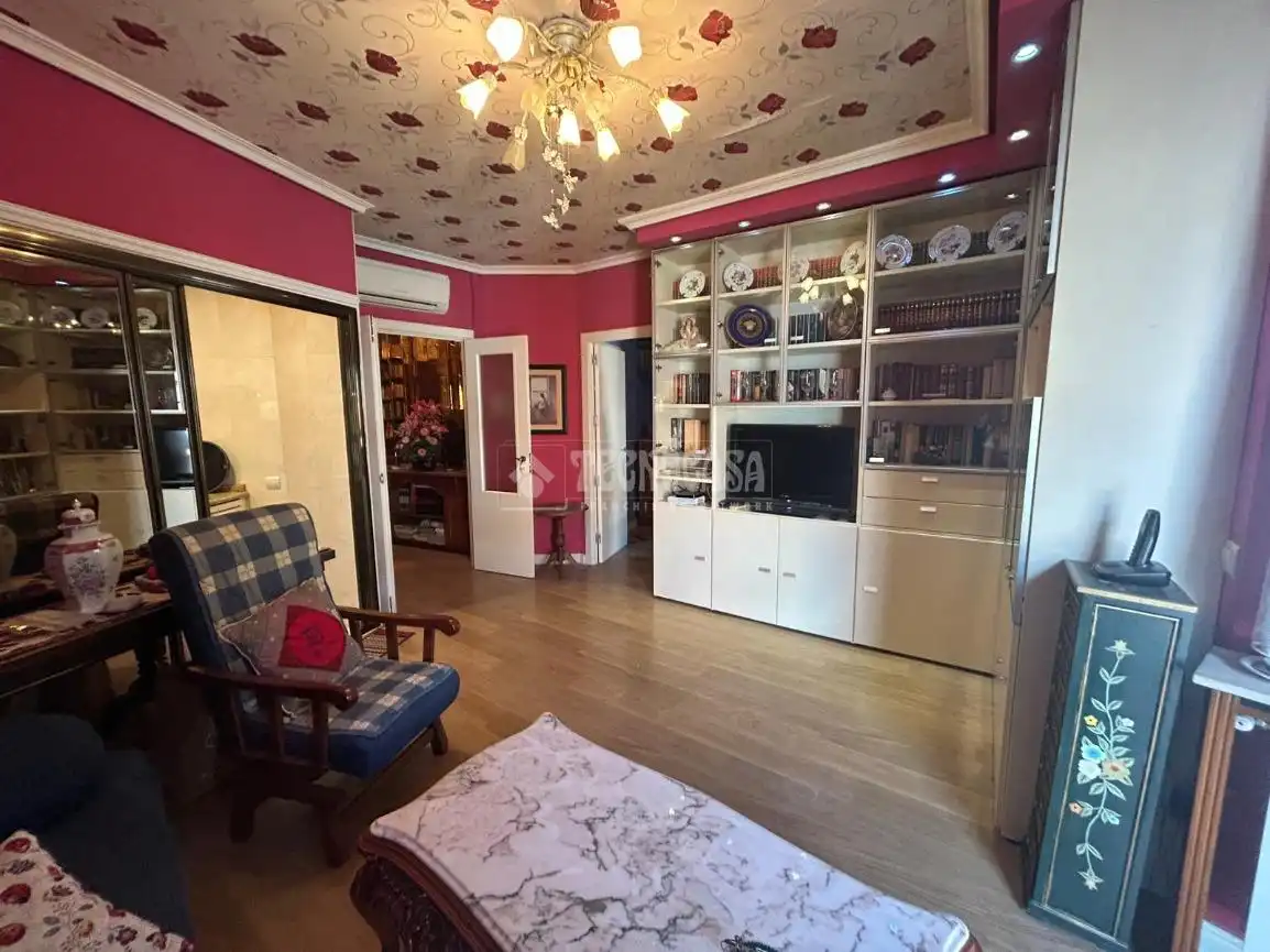 Living room of Flat for sale in Madrid  with Heating and Community pool