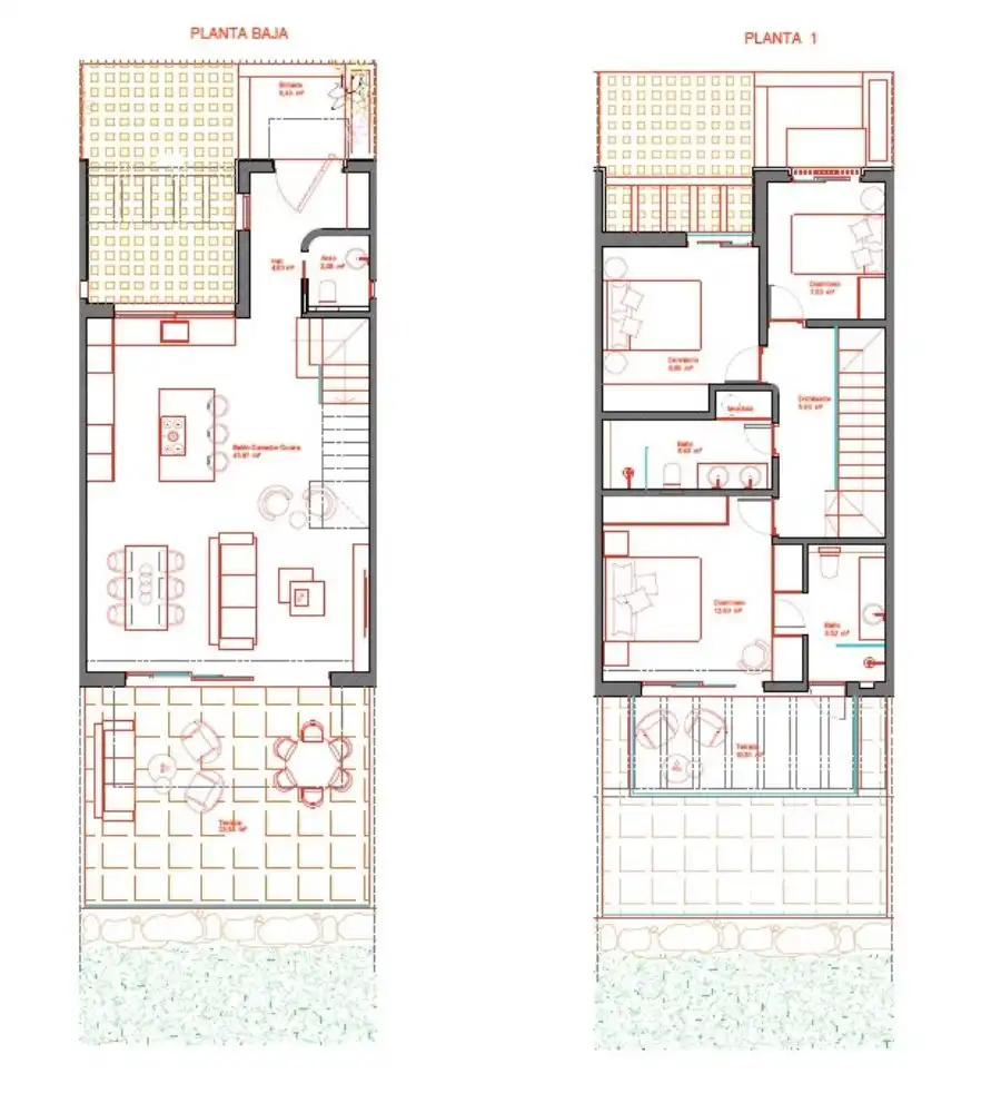 Adosado con terraza en venta en Alcorrín, imagen 19