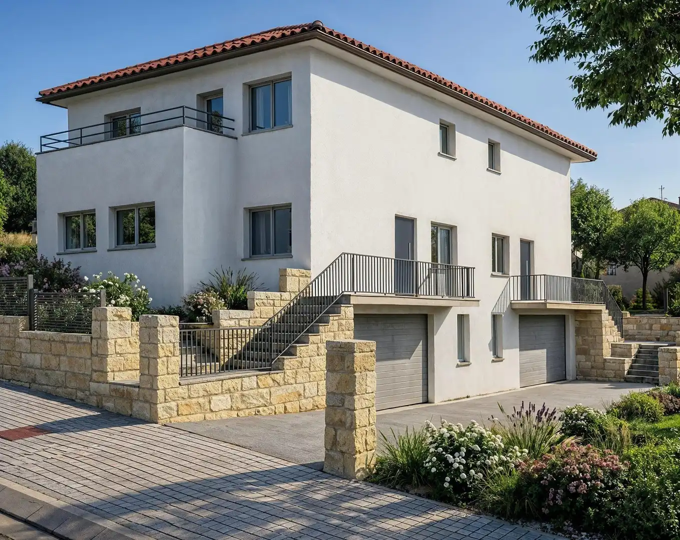 Vista exterior de Casa o xalet en venda en Roda de Ter amb Jardí privat