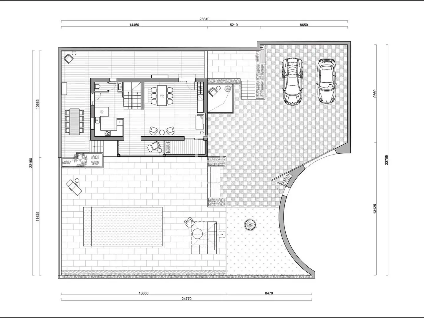 Haus oder Chalet zum Verkauf in La Moraleja mit Klimaanlage, Heizung und Privatgarten