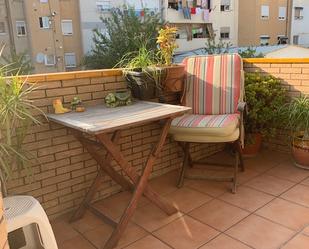 Balcony of Attic for sale in Santa Coloma de Gramenet  with Air Conditioner and Terrace