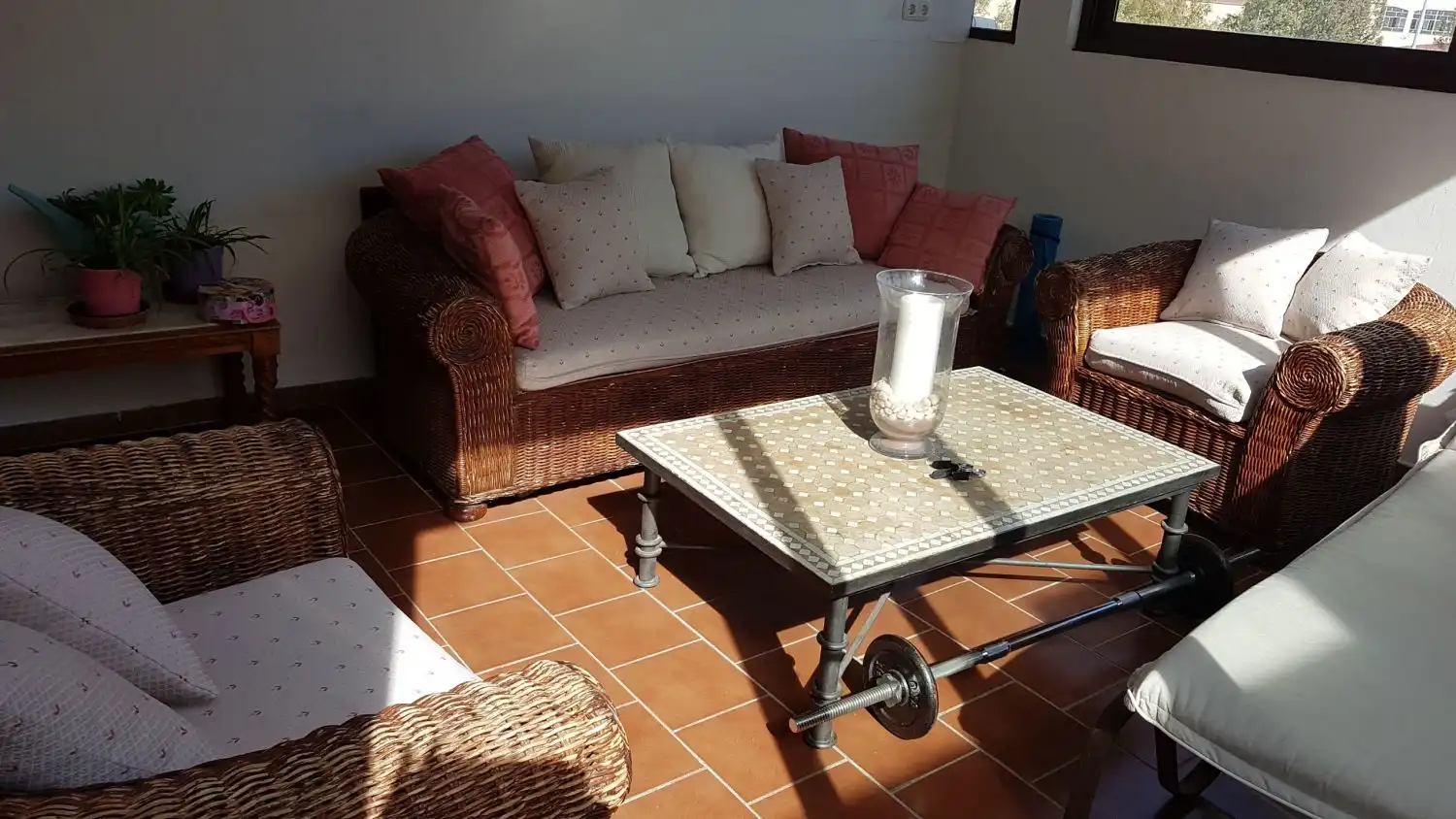 Terrasse von Dachboden zum Verkauf in Málaga mit Klimaanlage, Heizung und Terrasse