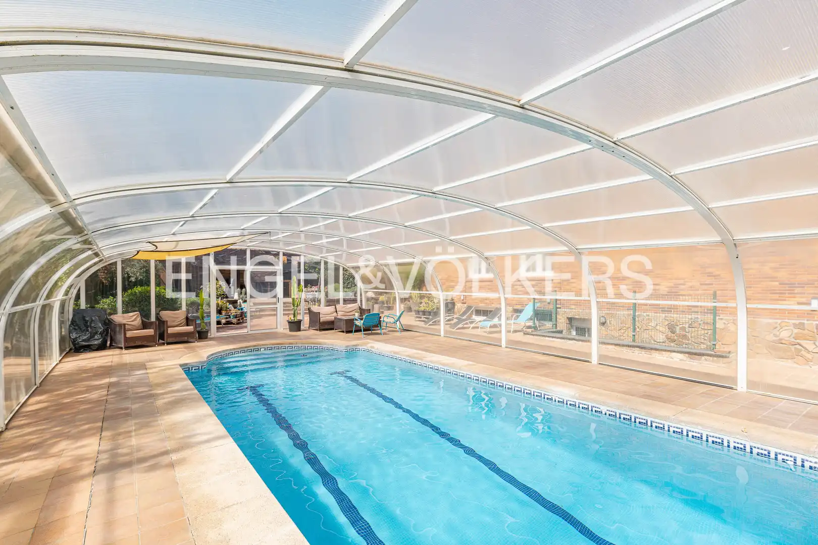 Piscina de Casa o xalet en venda en Galapagar amb Aire condicionat, Calefacció i Jardí privat