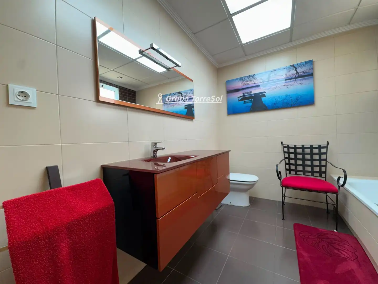 Bathroom of Flat for sale in Elche / Elx  with Air Conditioner, Heating and Terrace