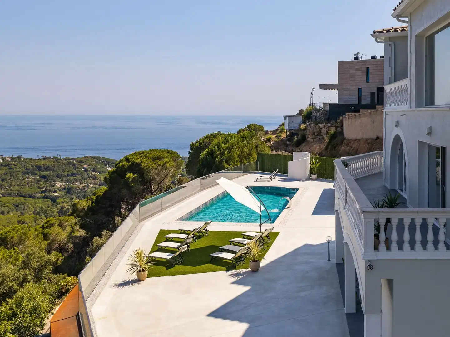 Piscina de Casa o chalet en venta en Lloret de Mar con Calefacción, Jardín privado y Terraza