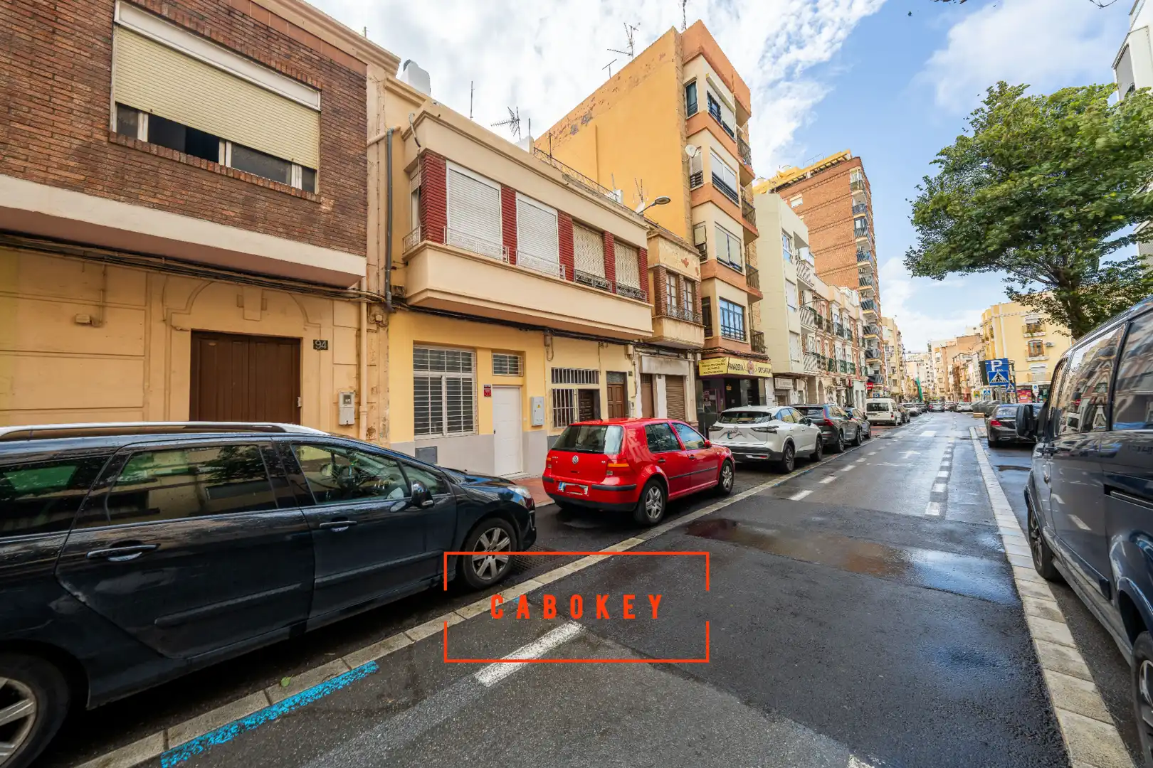 Vista exterior de Casa adosada en venta en Almería con Aire acondicionado, Calefacción y Parquet
