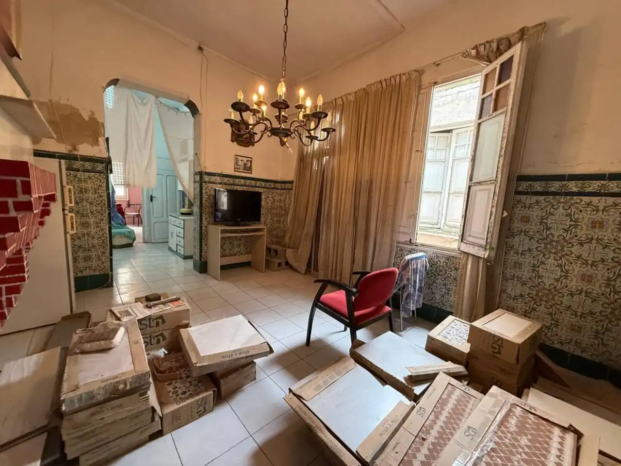 Sala de estar de Casa adosada en venta en Valencia con Jardín privado y Terraza