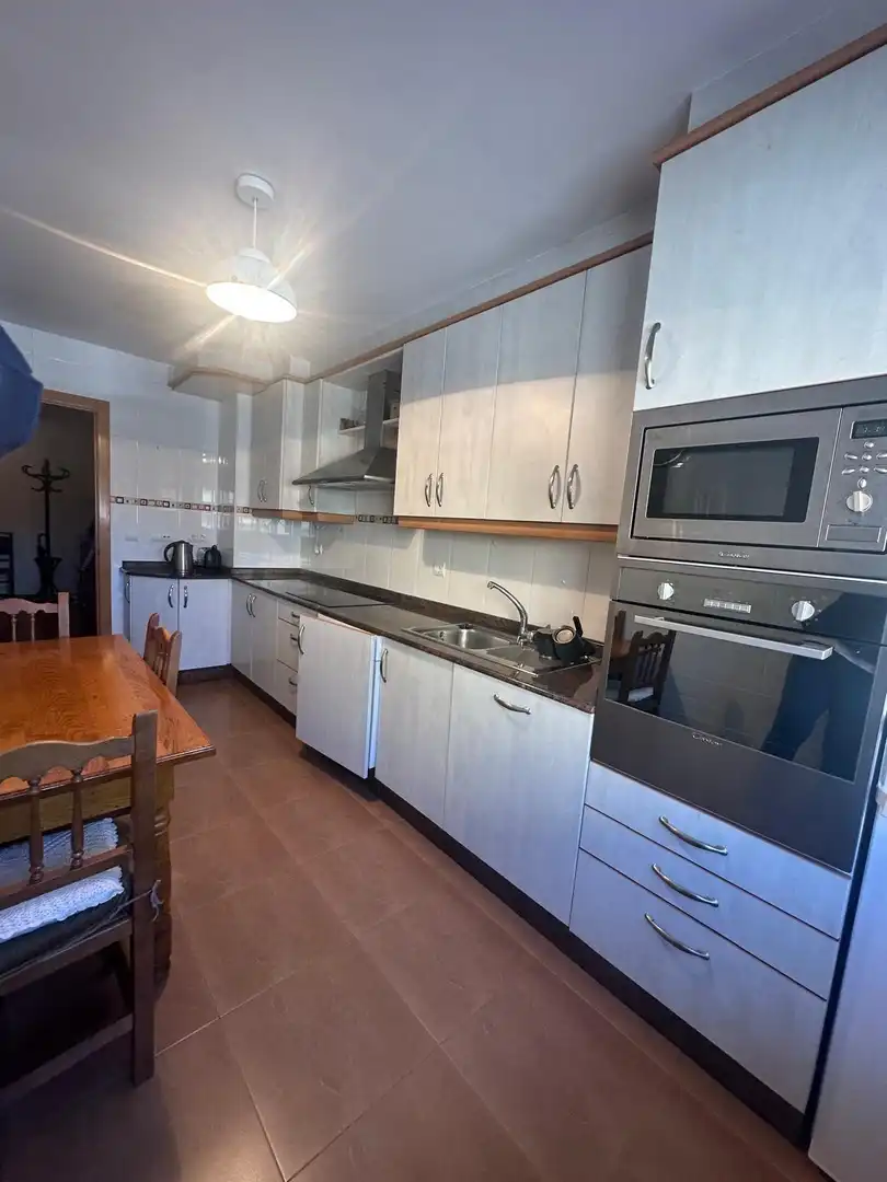 Kitchen of Flat for sale in Ponferrada  with Heating, Terrace and Storage room
