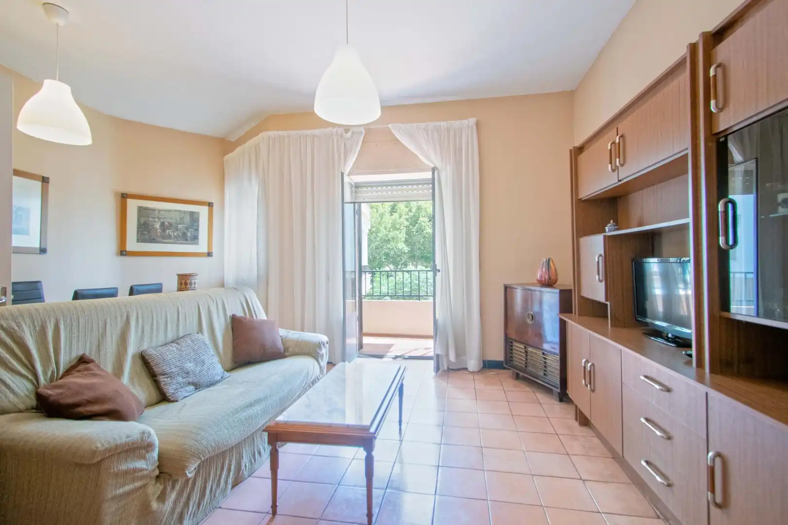 Sala de estar de Piso en venta en Sevilla con Terraza y Amueblado