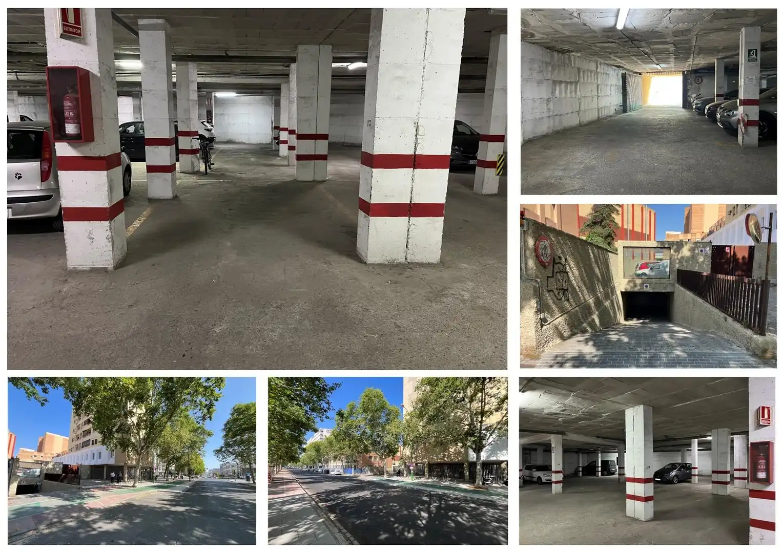 Vista exterior de Garaje en venta en  Sevilla Capital