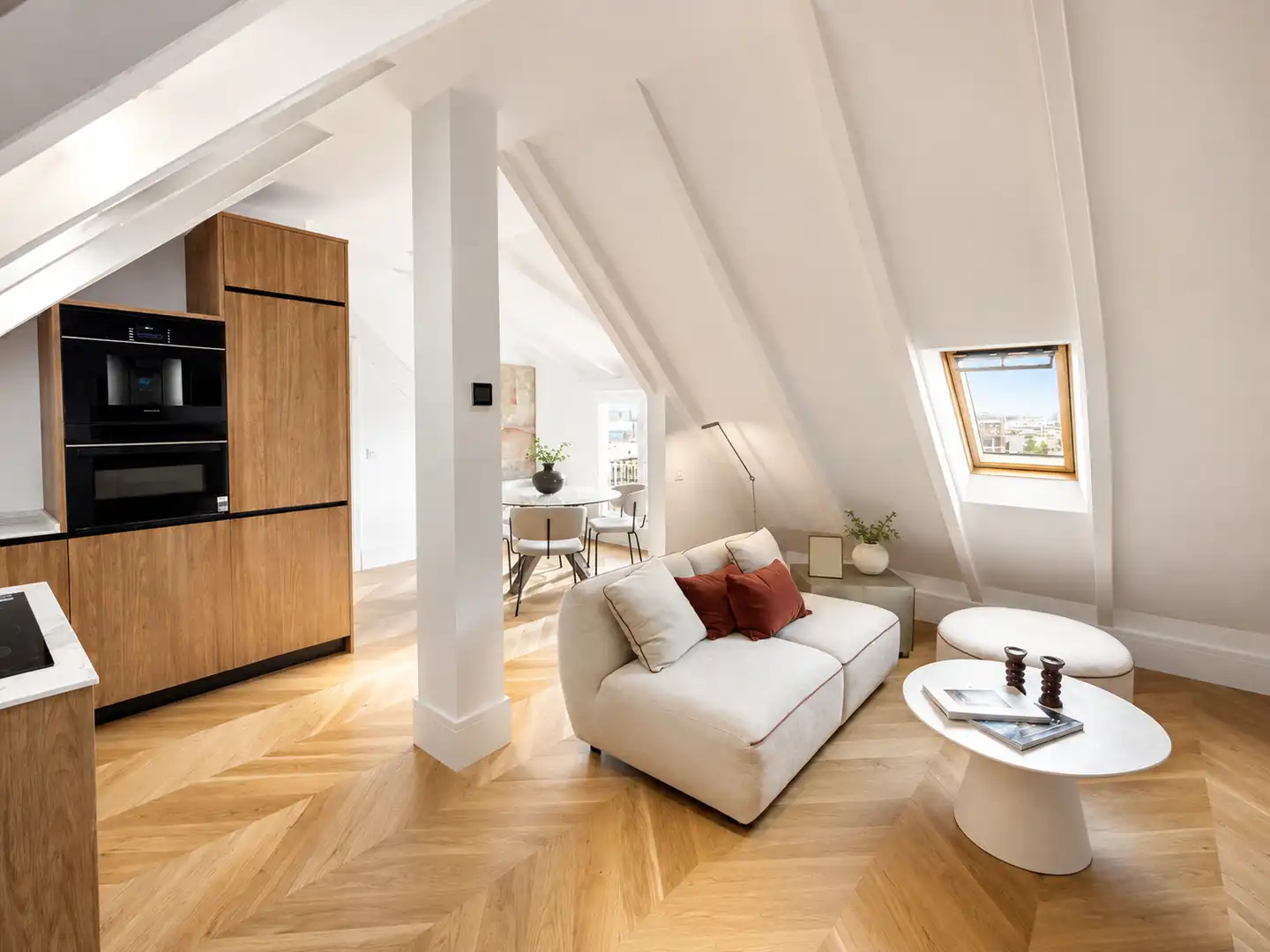 Sala de estar de Piso en venta en Madrid con Aire acondicionado, Calefacción y Parquet