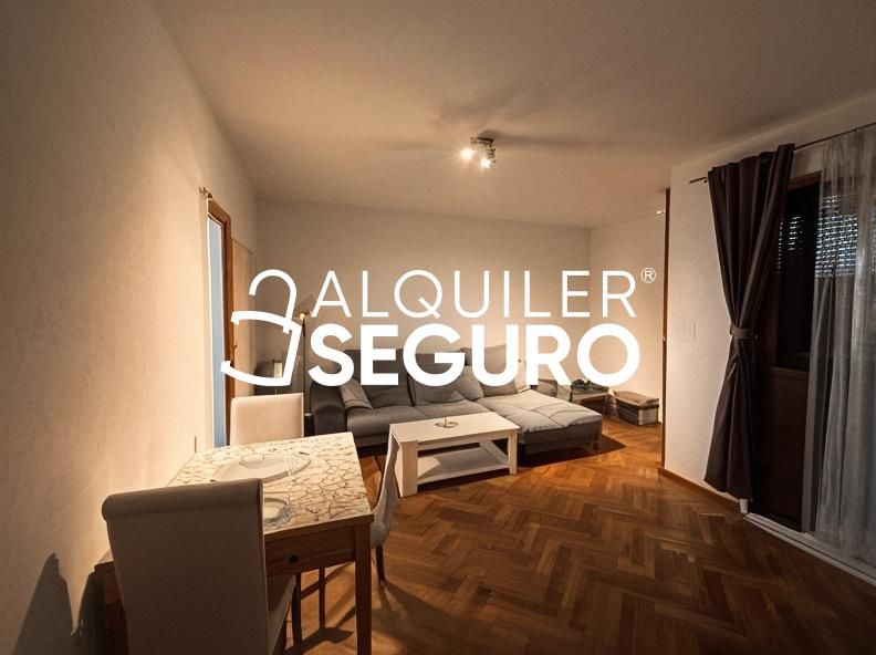 Living room of Flat to rent in  Madrid Capital  with Terrace and Furnished