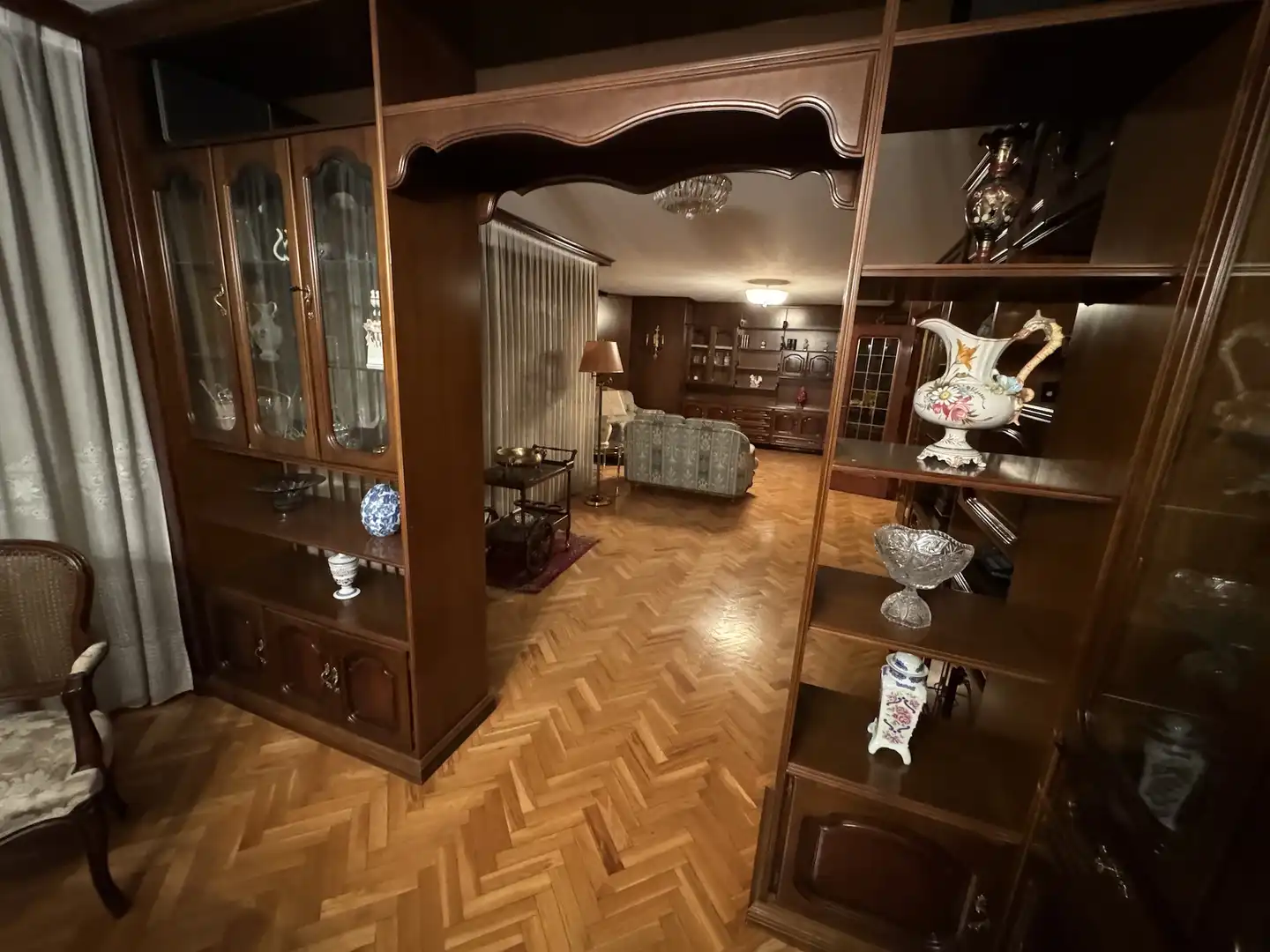 Sala d'estar de Pis en venda en Villena amb Aire condicionat, Calefacció i Parquet