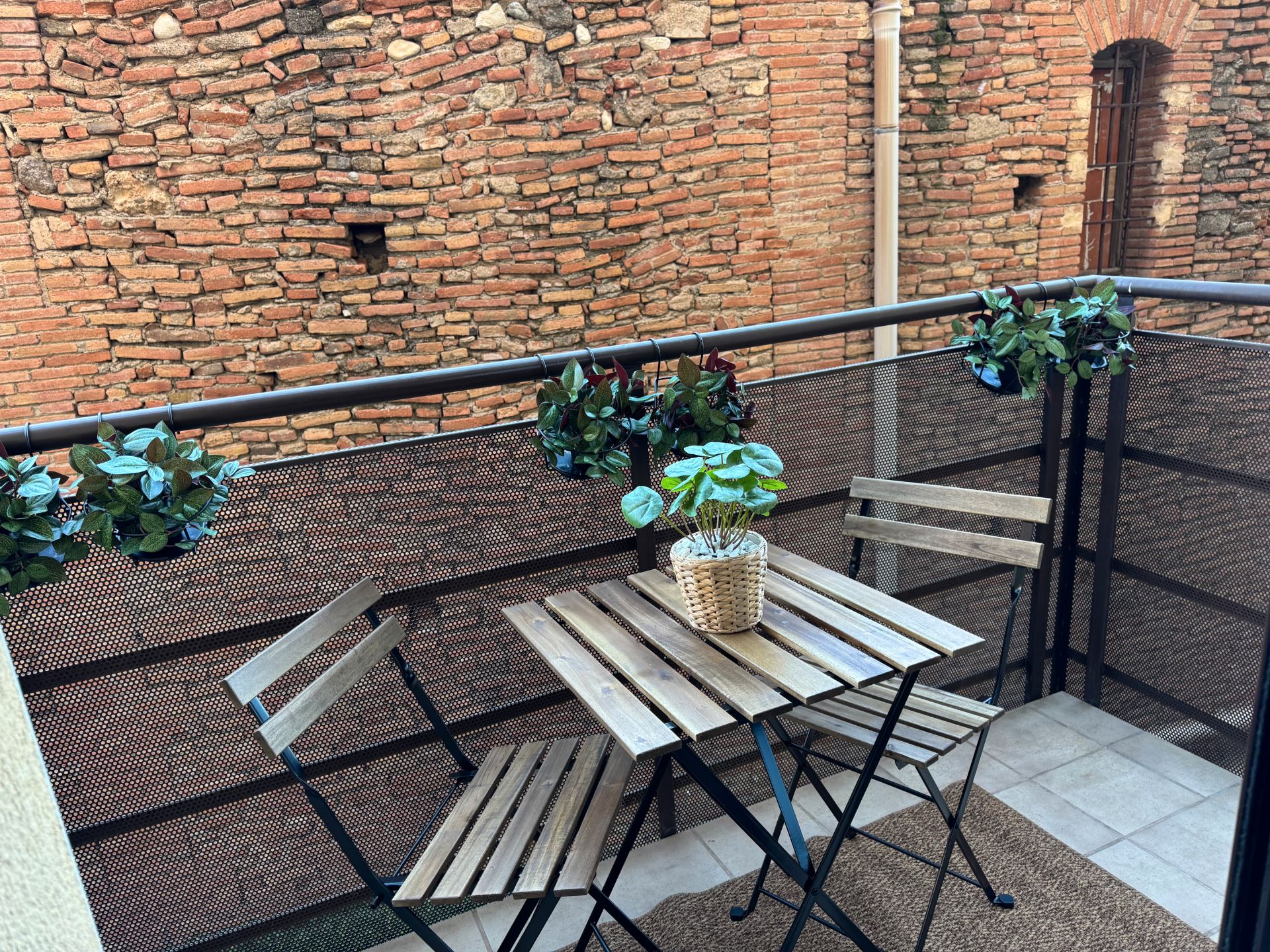 Terrace of Flat to rent in La Pobla de Mafumet  with Air Conditioner, Heating and Oven