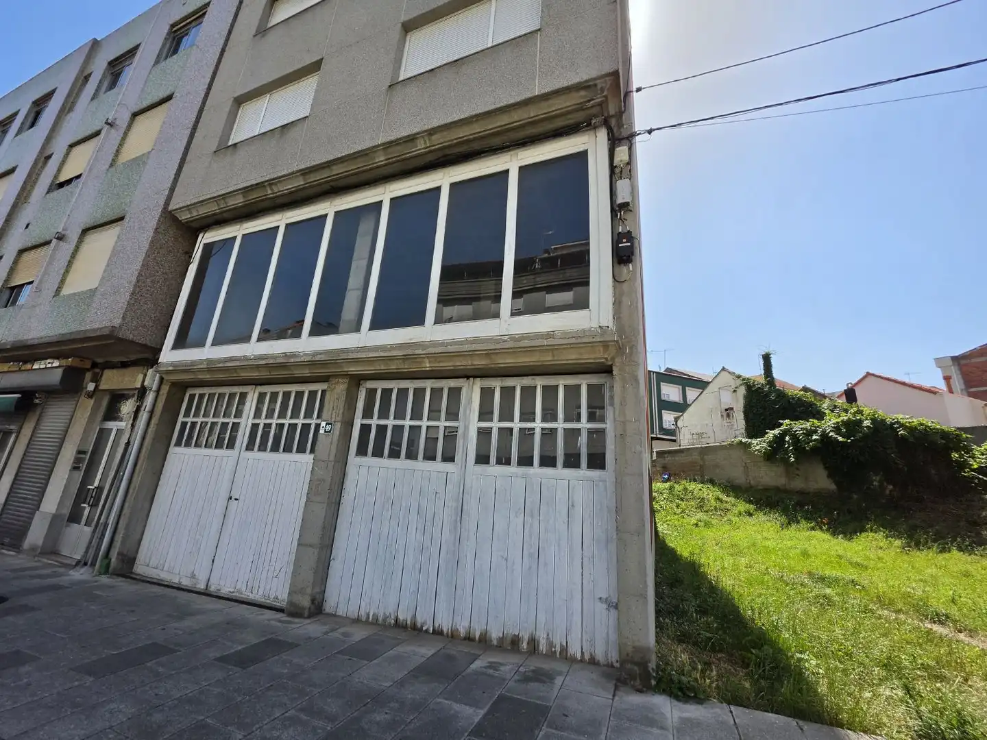 Vista exterior de Local en venda en Carballo