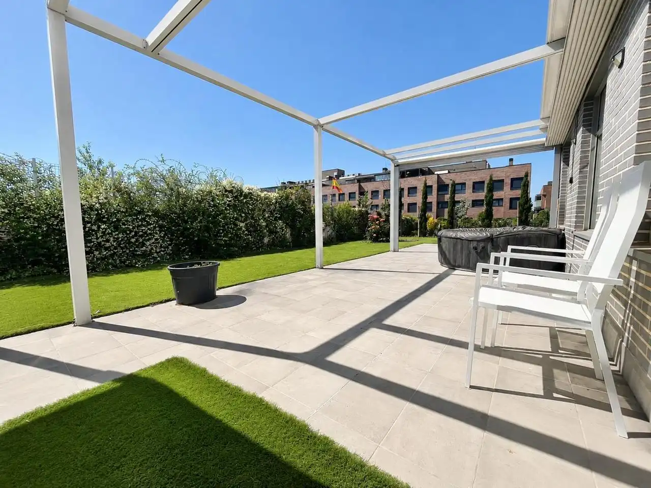 Terraza de Planta baja en venta en Villalbilla con Calefacción, Jardín privado y Terraza