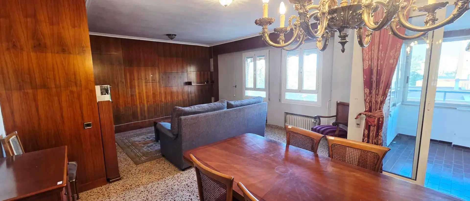 Sala d'estar de Pis en venda en  Valencia Capital amb Jardí privat i Balcó