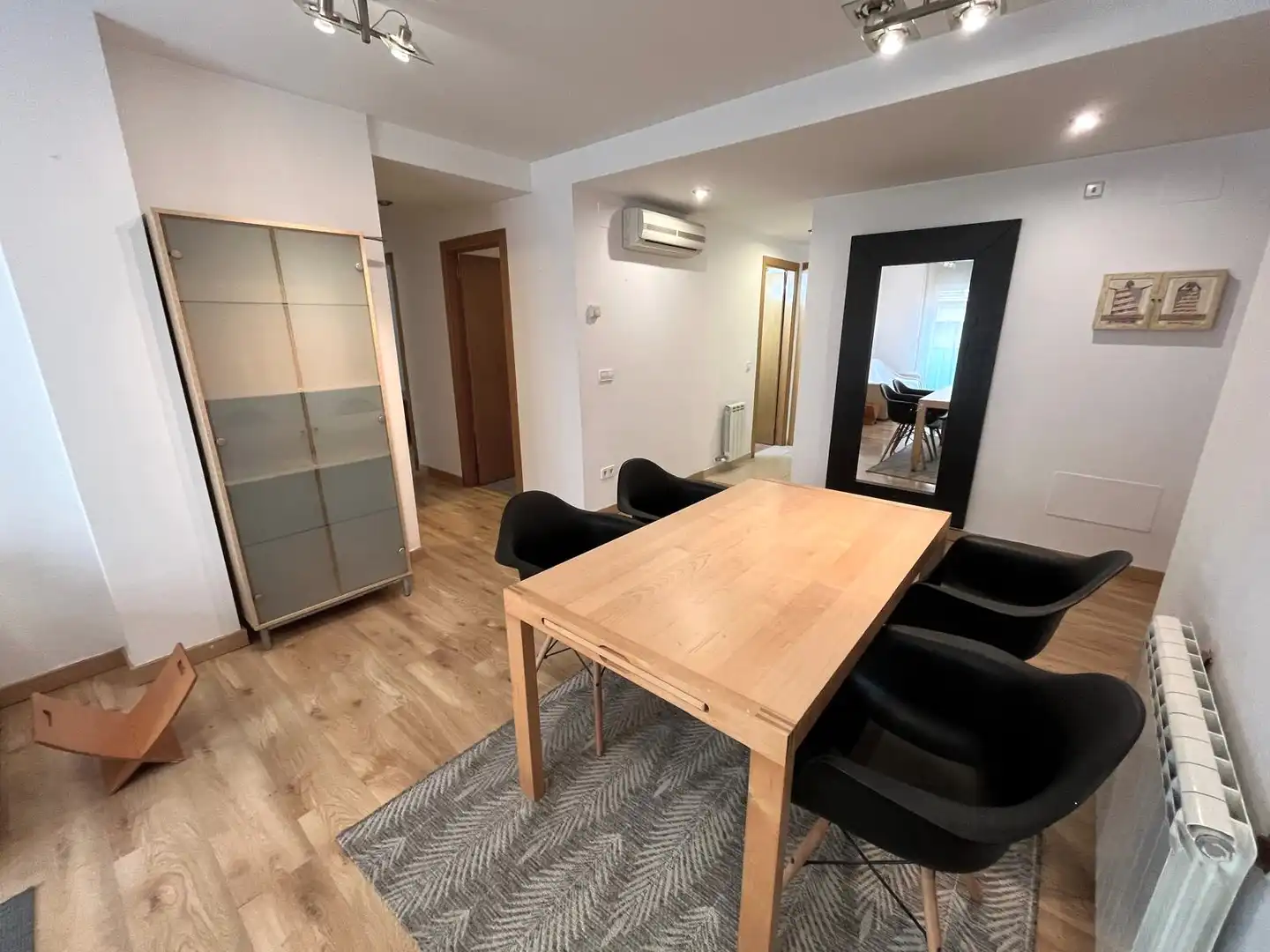 Dining room of Flat for sale in Calonge i Sant Antoni  with Air Conditioner, Heating and Parquet flooring