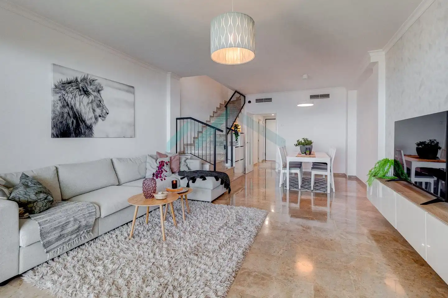 Sala d'estar de Casa o xalet en venda en Puerto de Santiago