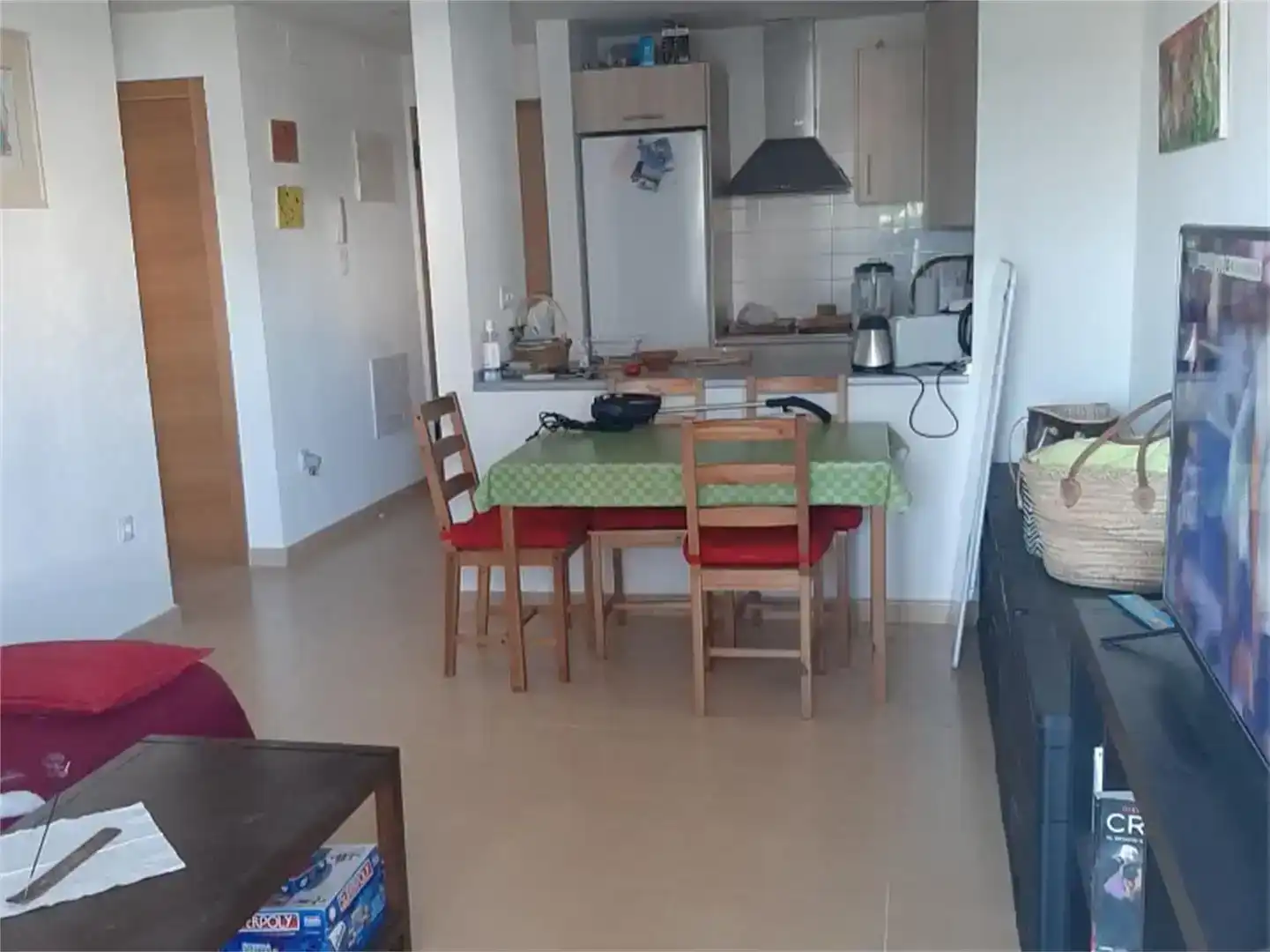 Menjador de Apartament en venda en Torre-Pacheco amb Aire condicionat, Jardí privat i Piscina