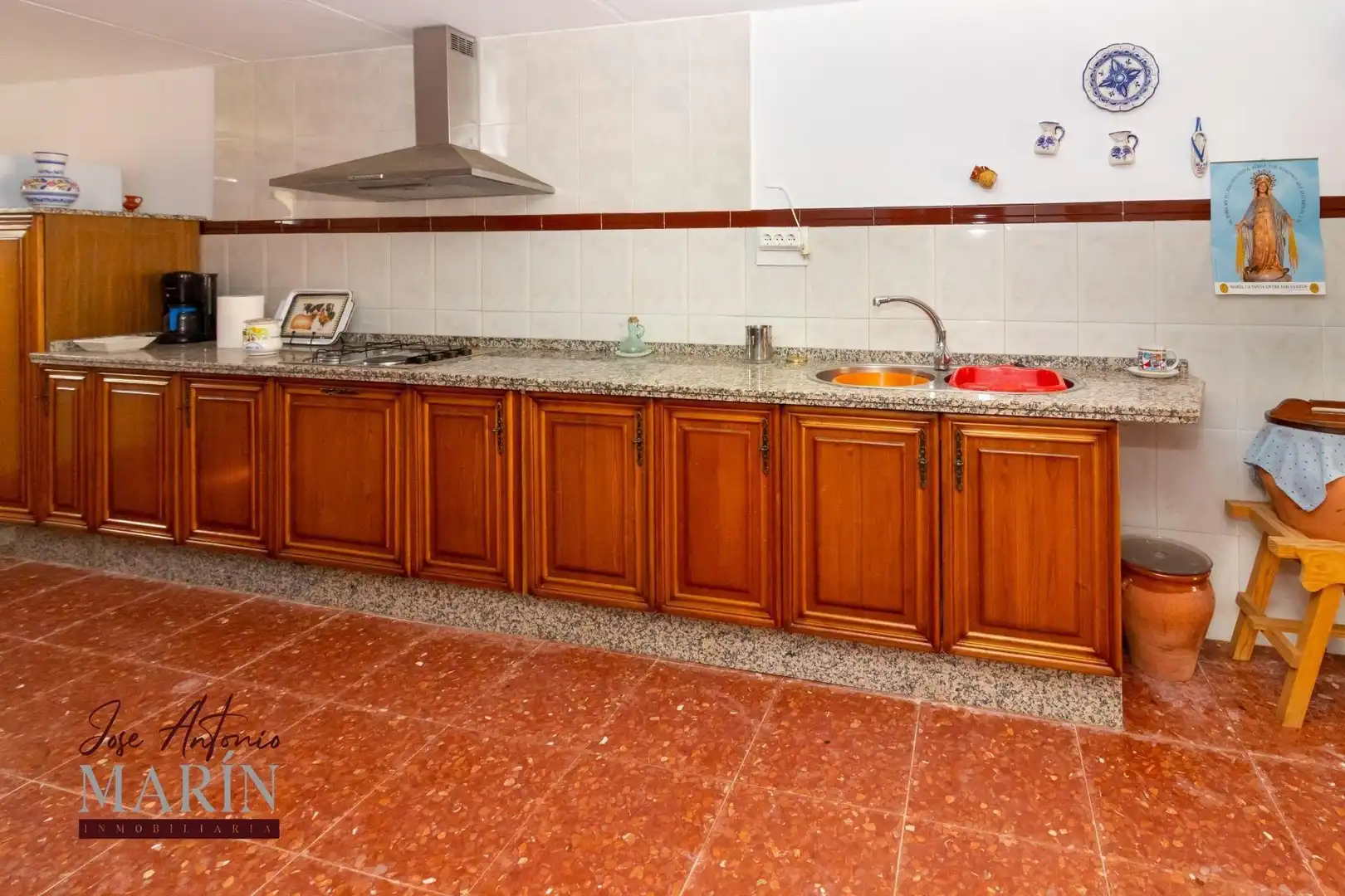 Cocina de Casa o chalet en venta en Badajoz con Aire acondicionado, Jardín privado y Piscina