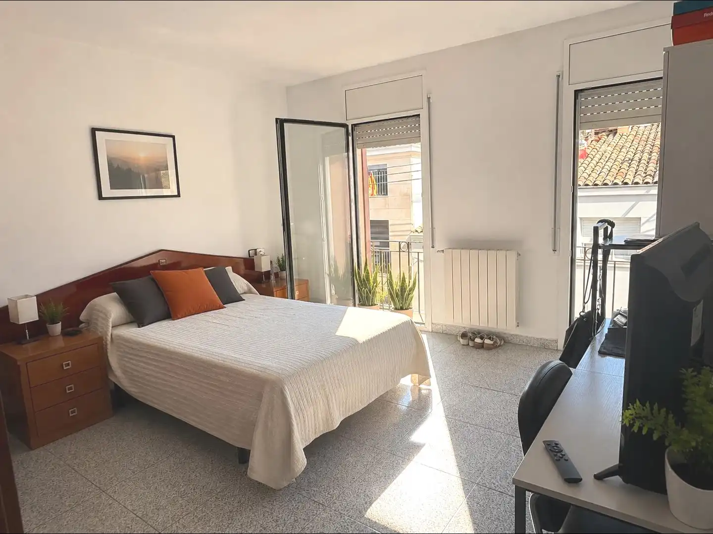 Schlafzimmer von Maisonette zum Verkauf in Sabadell mit Heizung, Privatgarten und Terrasse
