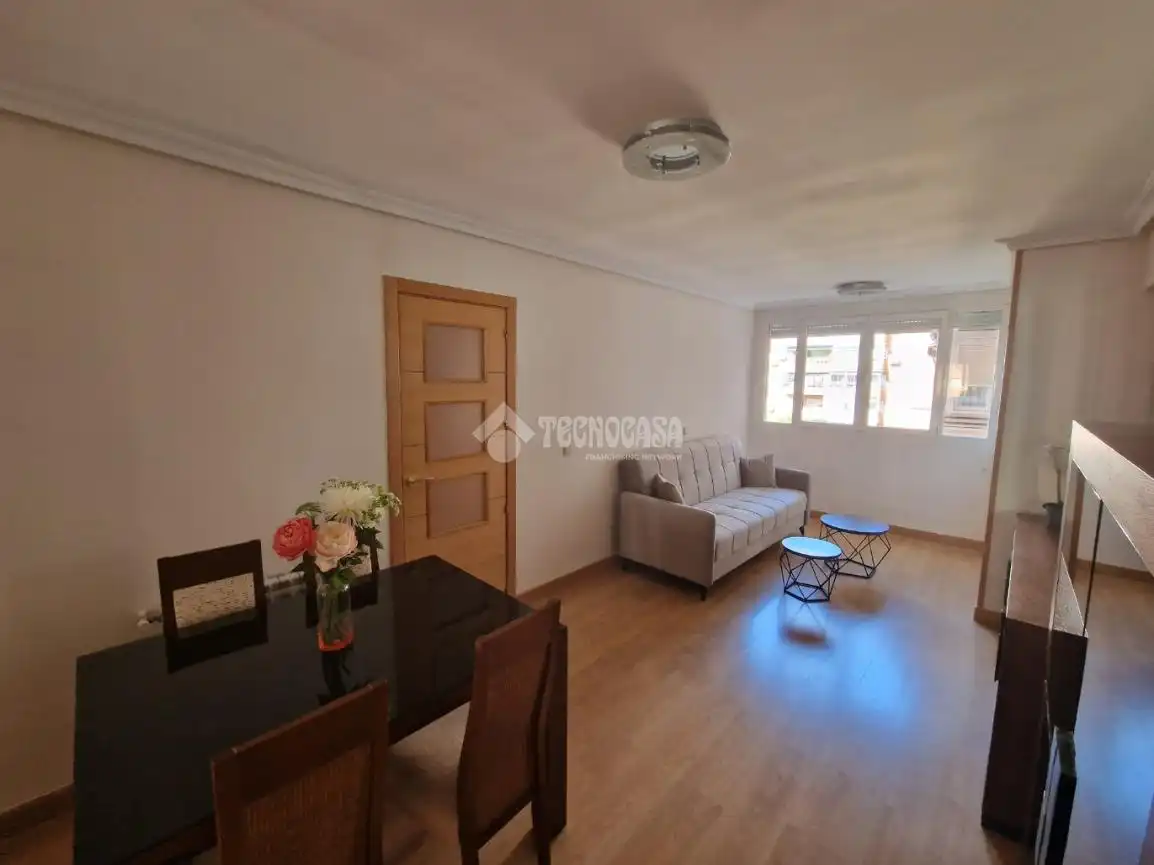 Living room of Flat for rent in Alcorcón  with Heating, Furnished and Community pool