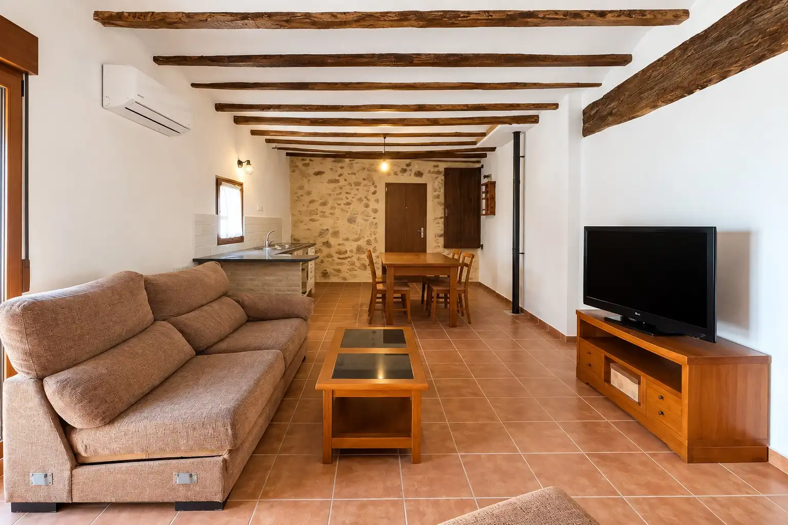 Sala d'estar de Casa o xalet en venda en Matet amb Calefacció i Traster