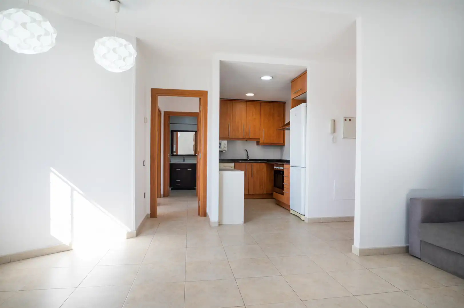 Küche von Wohnung zum Verkauf in Terrassa mit Klimaanlage, Heizung und Abstellraum
