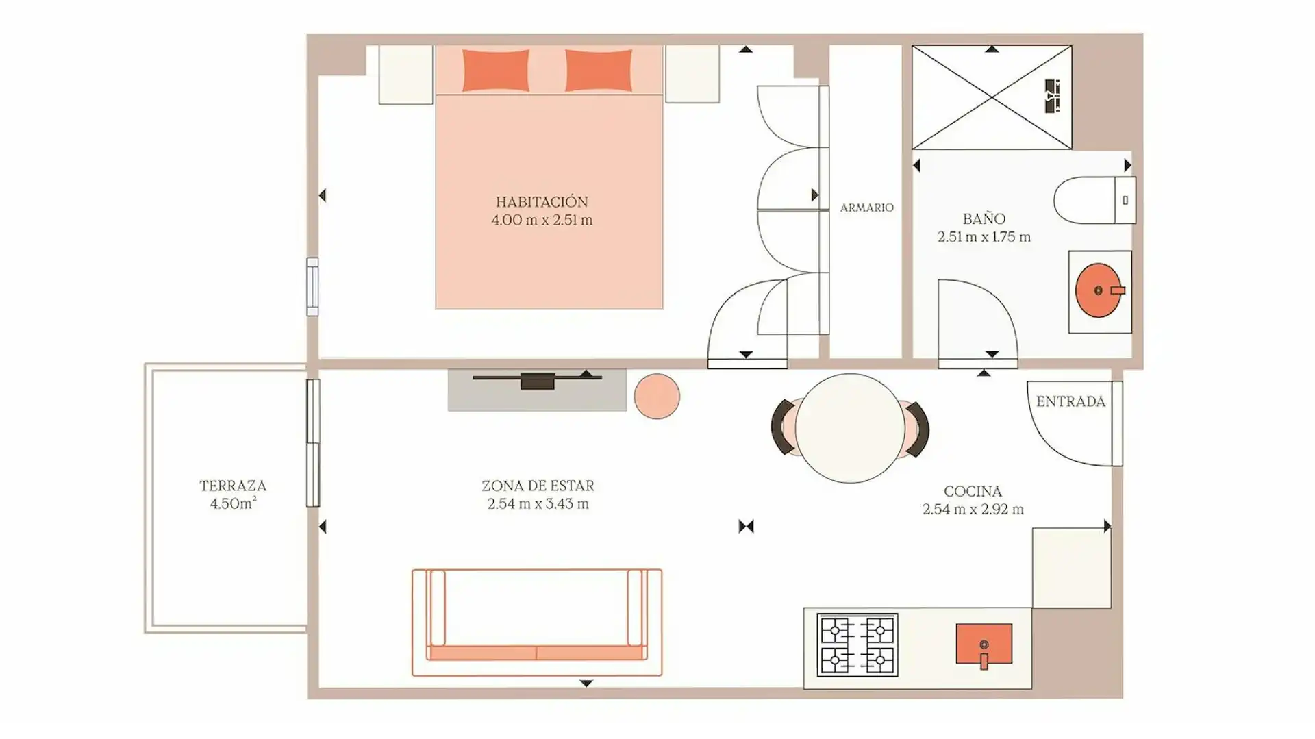 Piso de alquiler en Alcobendas con Aire acondicionado, Calefacción y Amueblado