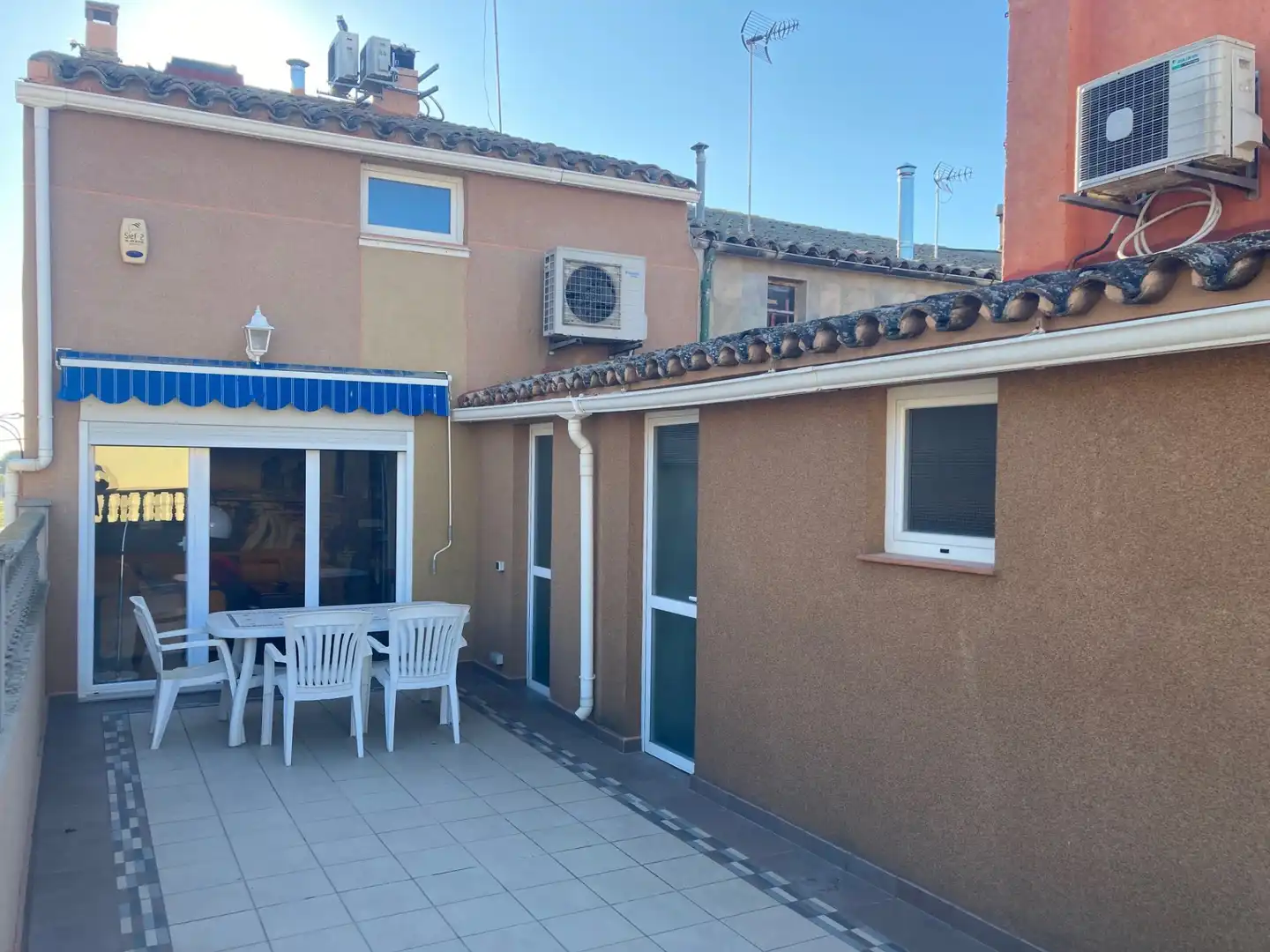 Terraza de Casa o chalet en venta en El Poal con Aire acondicionado, Calefacción y Amueblado
