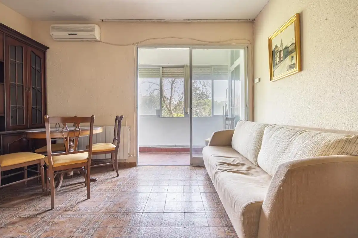Living room of Flat for sale in Madrid  with Air Conditioner, Heating and Terrace