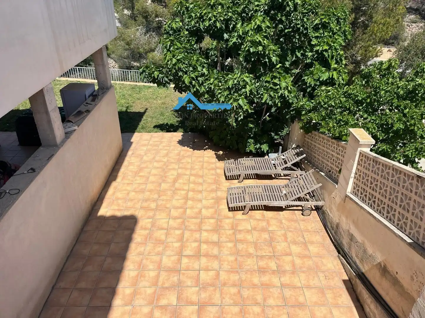 Terrace of Detached homes for sale in L'Alfàs del Pi  with Air Conditioner, Private garden and Storage room