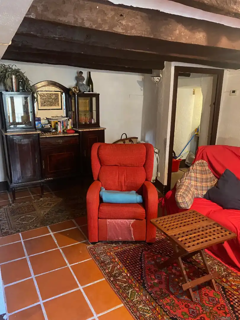 Sala de estar de Finca rústica en venta en Riudecanyes con Calefacción, Terraza y Amueblado