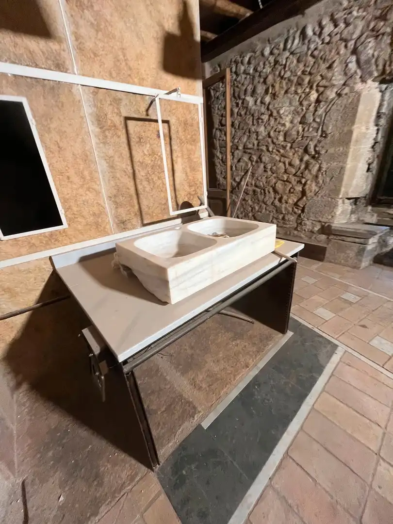 Bathroom of Country homes for sale in Flaçà  with Private garden, Terrace and Alarm