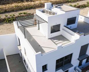 Exterior view of Single-family semi-detached for sale in San Miguel de Abona  with Air Conditioner, Private garden and Terrace