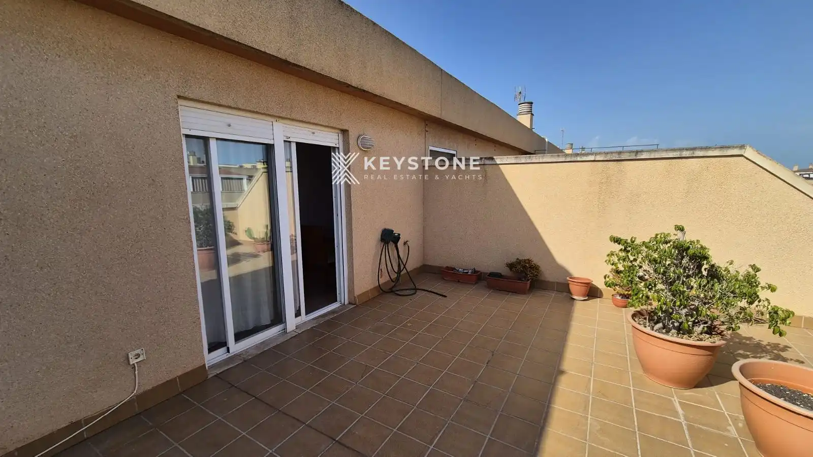 Terraza de Ático de alquiler en  Palma de Mallorca con Aire acondicionado, Terraza y Amueblado