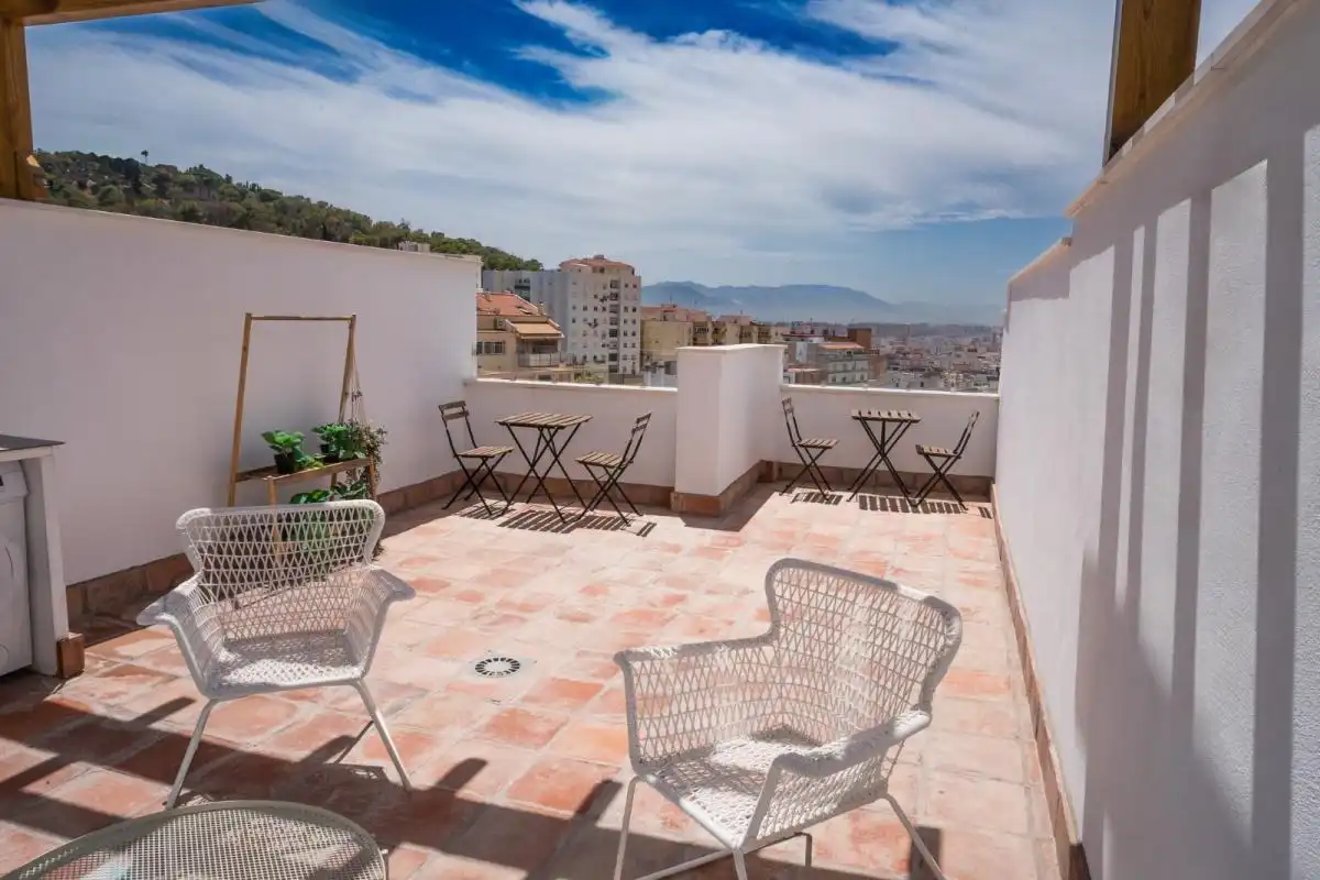 Terraza de Ático en venta en Málaga con Aire acondicionado, Calefacción y Terraza