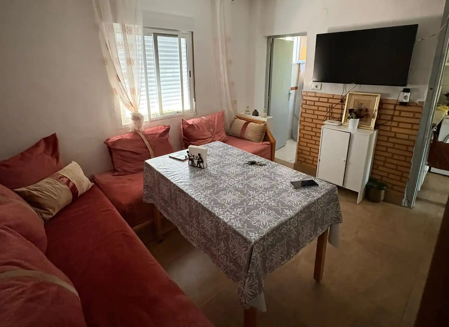 Living room of Houses for sale in Murcia  with Air Conditioner, Heating and Storage room