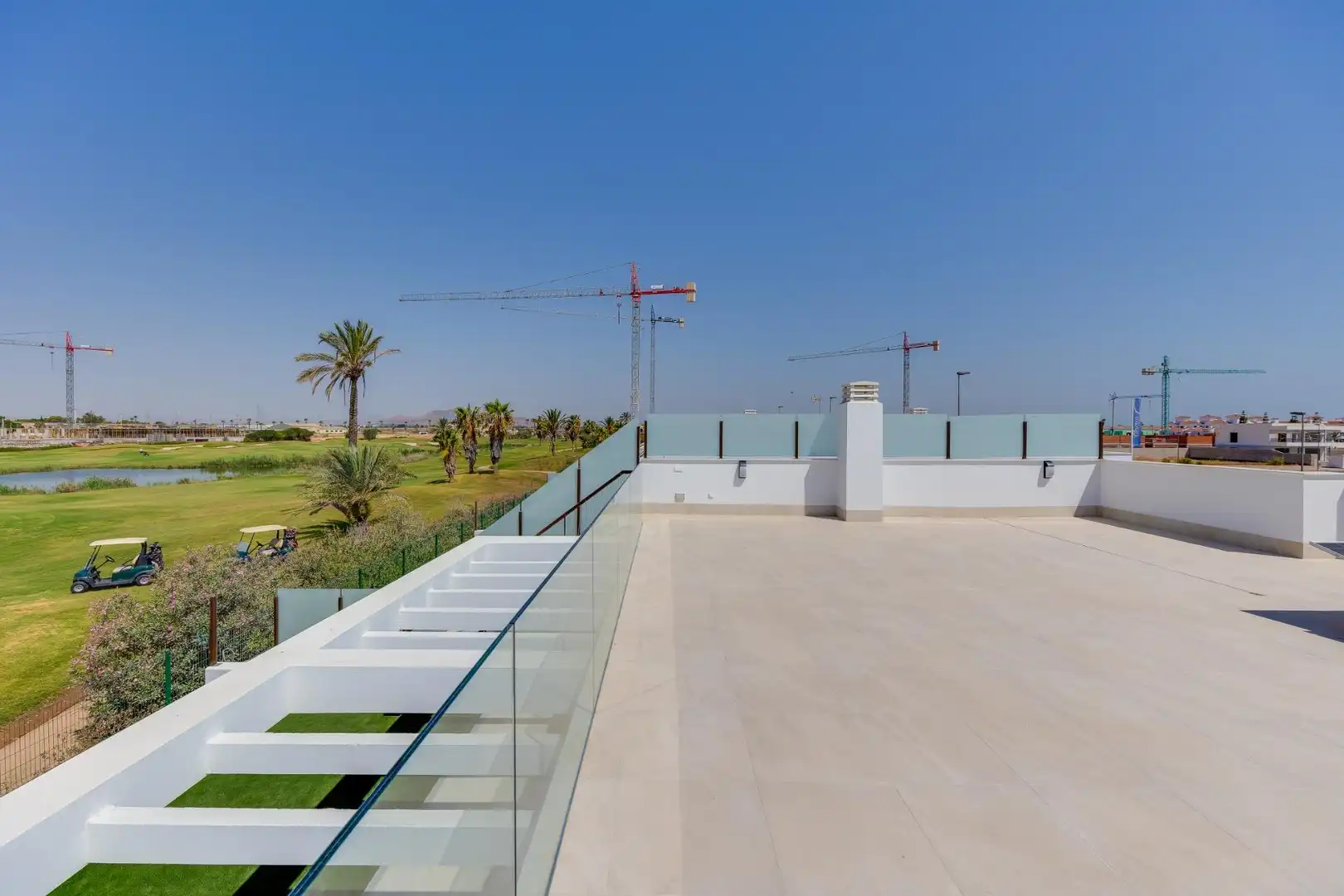 Terrassa de Casa o xalet en venda en Los Alcázares amb Aire condicionat, Jardí privat i Terrassa